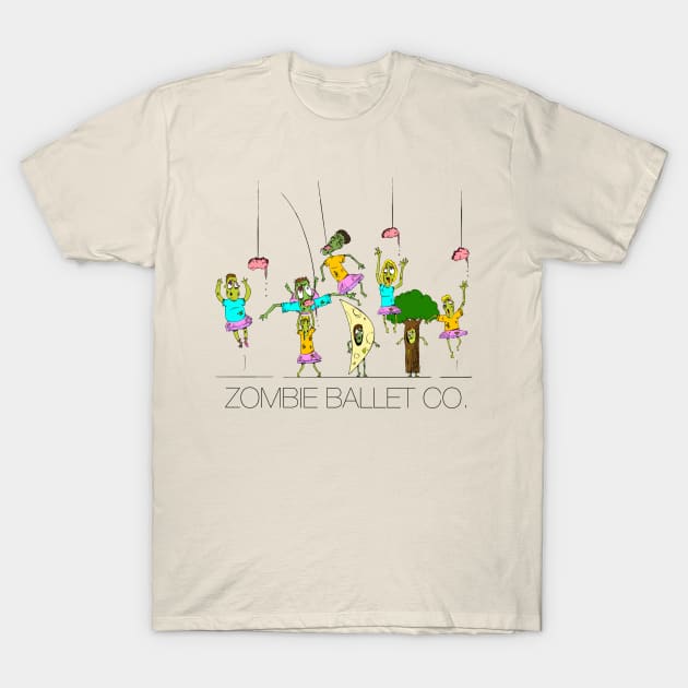 Zombie Ballet Co. T-Shirt by Atmospheric Comics Company